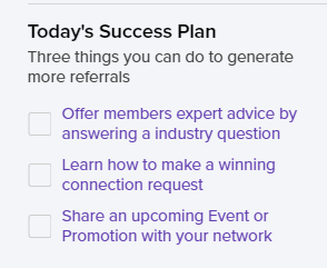 Alignable Success Plan