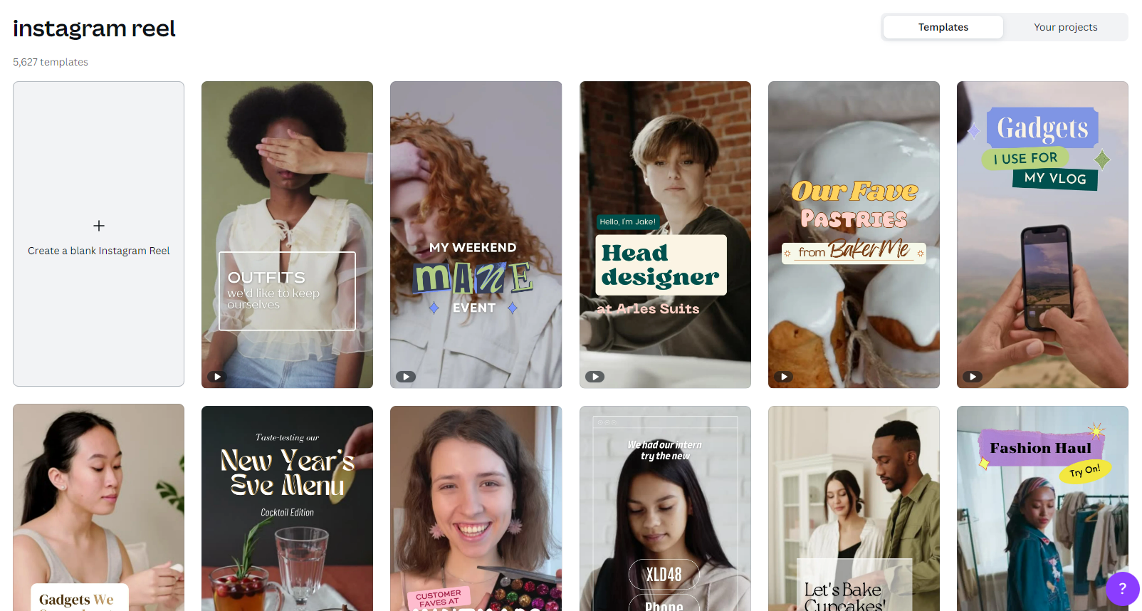 Canva Instagram Reel